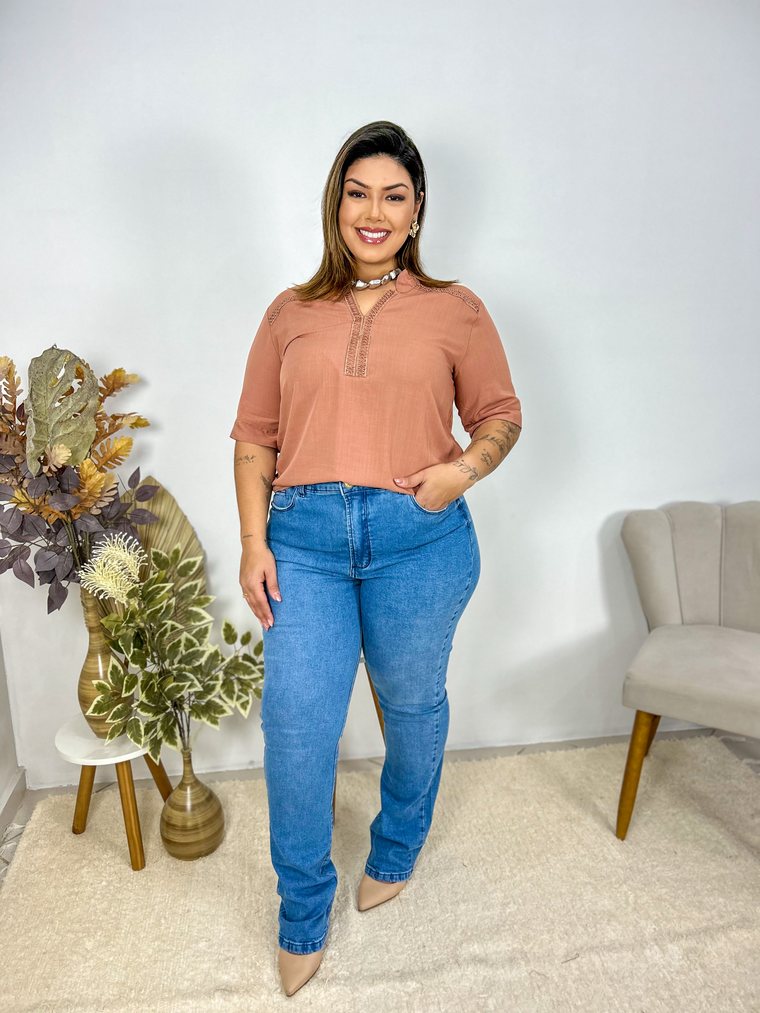 Calça jeans Romanza
