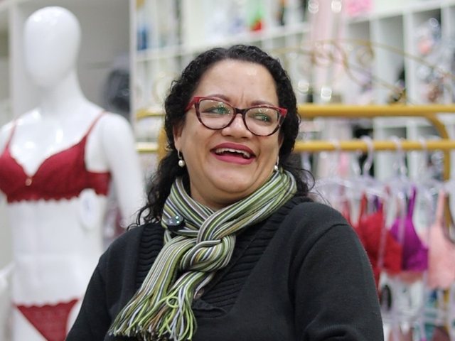 Patrícia, revendedora Romanza
